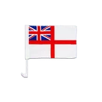 Großbritannien White Ensign Autofahne 30 x 40 cm