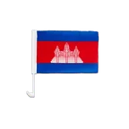 Cambodia Car Flag 12x16"