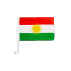 Kurdistan Autofahne 30 x 40 cm
