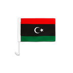 Royaume de Libye 1951-1969 Symbole des Opposants Drapeau pour voiture 30 x 40 cm
