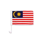 Drapeau pour voiture Malaisie 30 x 40 cm