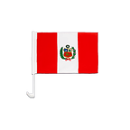 Peru Car Flag 12x16"
