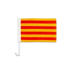 Drapeau pour voiture Catalogne 30 x 40 cm