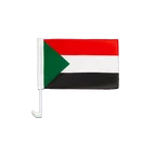 Drapeau pour voiture Soudan 30 x 40 cm