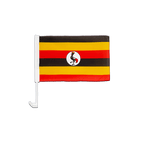 Uganda Car Flag 12x16"