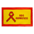 Aids Awareness - Flagge 90 x 150 cm