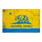 Californie Bleu-Or - Drapeau 90 x 150 cm
