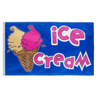 Ice Cream - Drapeau 90 x 150 cm