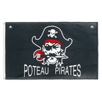 Pirate Poteau Pirates - 3x5 ft Flag
