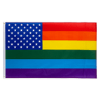 Regenbogen USA - Flagge 90 x 150 cm