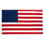 USA Paix Marijuana - Drapeau 90 x 150 cm