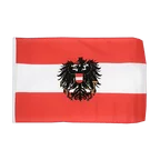 Petit drapeau Autriche avec aigle 30 x 45 cm