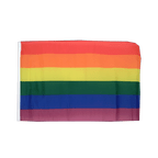 Regenbogen Flagge 30 x 45 cm