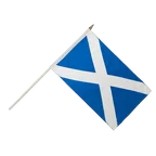 Schottland hellblau Stockflagge 30 x 45 cm