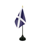Tischflagge Schottland navy