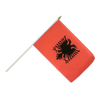 Albanien Stockflagge 30 x 45 cm