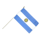 Drapeau Argentine sur hampe - 30 x 45 cm