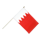 Bahrain Stockflagge 30 x 45 cm