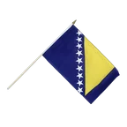 Bosnien Herzegowina Stockflagge 30 x 45 cm