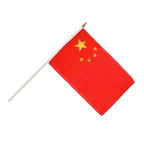 Drapeau sur hampe Chine 30 x 45 cm