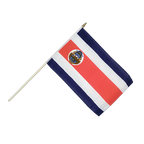 Costa Rica Stockflagge 30 x 45 cm