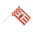 Bremen Stockflagge 30 x 45 cm