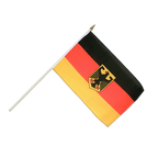 Deutschland Dienstflagge Stockflagge 30 x 45 cm