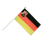 Rheinland Pfalz Stockflagge 30 x 45 cm