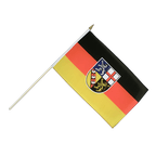 Saarland Stockflagge 30 x 45 cm