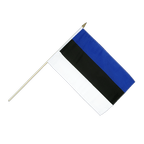 Estonia Hand Waving Flag 12x18"