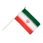 Drapeau sur hampe Iran 30 x 45 cm