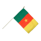 Cameroun Drapeau sur hampe 30 x 45 cm