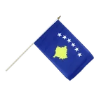 Kosovo Stockflagge 30 x 45 cm