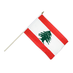 Liban Drapeau sur hampe 30 x 45 cm