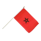 Marokko Stockflagge 30 x 45 cm