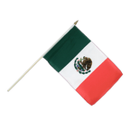 Mexique Drapeau sur hampe 30 x 45 cm