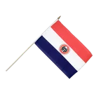 Paraguay Stockflagge 30 x 45 cm
