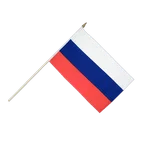 Russia Hand Waving Flag 12x18"