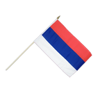 Serbien Stockflagge 30 x 45 cm