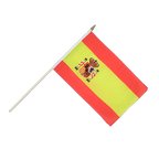 Espagne Drapeau sur hampe 30 x 45 cm