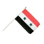 Syrie Drapeau sur hampe 30 x 45 cm