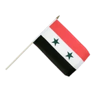 Drapeau sur hampe Syrie 30 x 45 cm