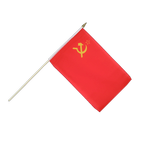 URSS Drapeau sur hampe 30 x 45 cm