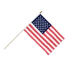 USA Hand Waving Flag 12x18"