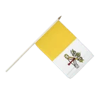 Vatikan Stockflagge 30 x 45 cm