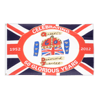Diamond Jubilee - Flagge 90 x 150 cm