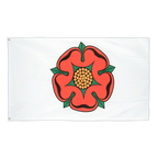 Lancashire rose rouge - Drapeau 90 x 150 cm