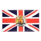 Great Britain with crest 3x5 ft Flag