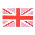 Union Jack Pink - Flagge 90 x 150 cm