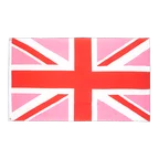 Union Jack Pink Flagge 90 x 150 cm